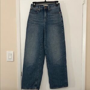 NWOT Madewell the perfect vintage wide leg Jean